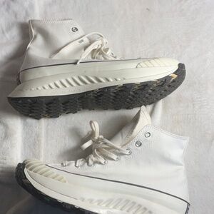 Converse 70 At-c White Canvas Sneakers